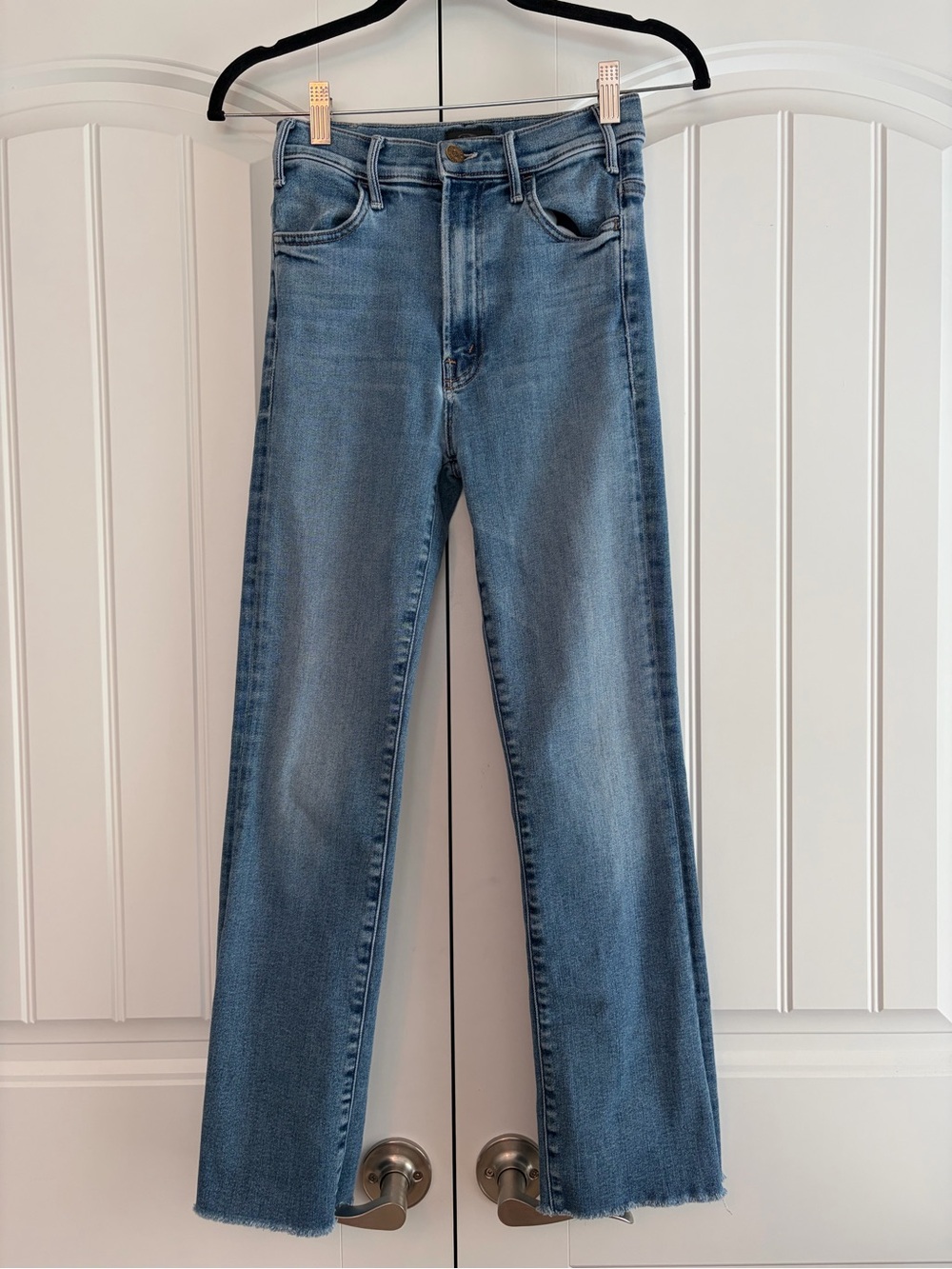 Mother The Hustler Ankle Fray Satisfaction Guaranteed Women's Size 25 High Rise